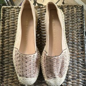 Athena Alexander Pink Floral Espadrilles Slip ons Women’s Size 8‎